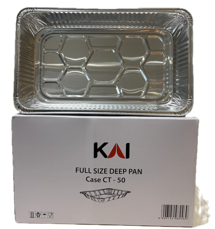 ALUMINIUM DISPOSABLE PANS - FULL SIZE