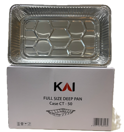ALUMINIUM DISPOSABLE PANS - FULL SIZE